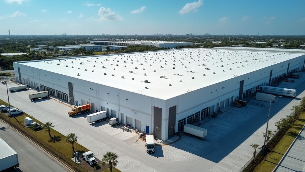 Warehouse roofing