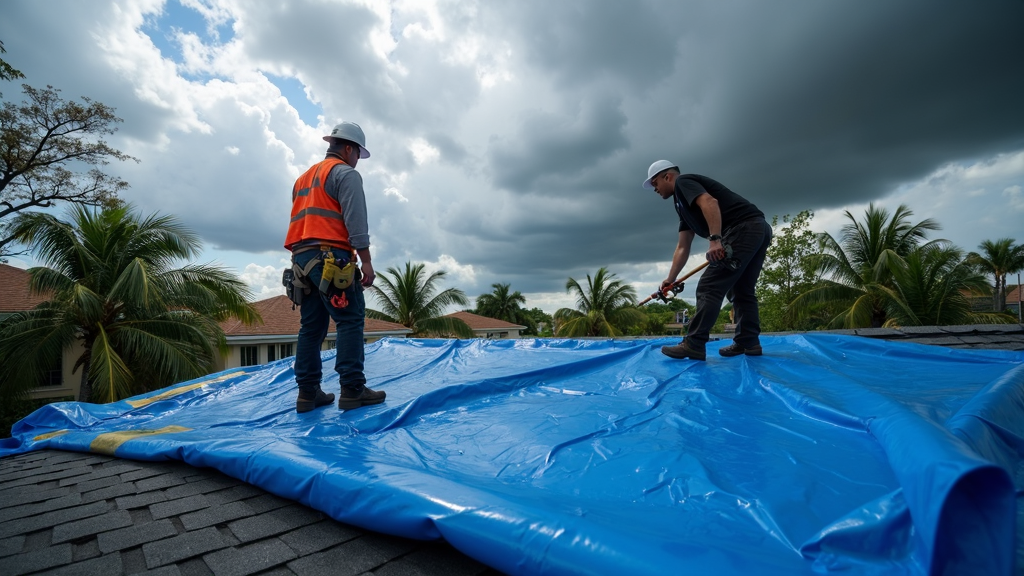 Wind damage repair Miami Beach